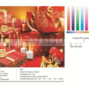 China Shanghai Factory Price Flex Banner Glue/latex Printable Banner/outdoor Canvas Banner thumbnail-1
