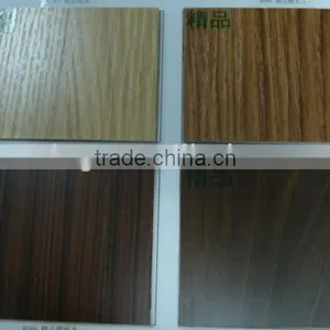 Wood Grain Melamine Paper UV Board for Furniture Decorative thumbnail-1