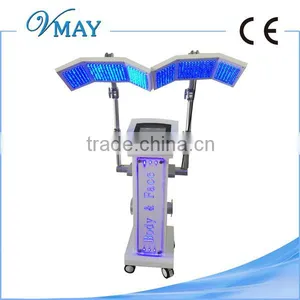 Facial Led Light Therapy Double Handles PDT Led Facial Light Therapy Machine Blue Led Light Acne Therapy Machine VL60 thumbnail-1
