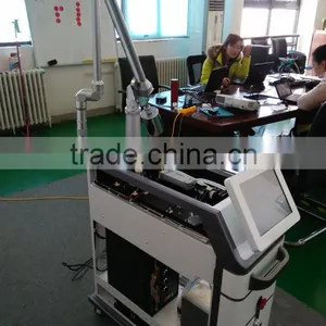 0.5HZ High Quality Laser Tattoo Removal / Q-switch Nd Varicose Veins Treatment Yag Laser Price / Yag Laser Tattoo Removal Machine thumbnail-2