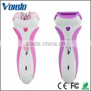 Pink 4 in 1 Rechargeable Electric Callus Remover for Lady Shaver thumbnail-1