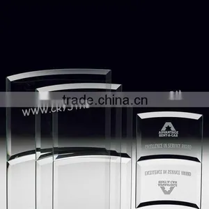 Wholesale 2016 Crystal Jade Glass Trophy Awards Blank for Business Gift thumbnail-2