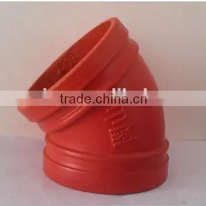 DN 125 R275 90D Concrete Pump Cast Steel Elbow thumbnail-2