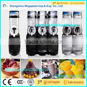 Mini Two Bowl Germany Air Compressor Granita Slush Machine for Sale thumbnail-5