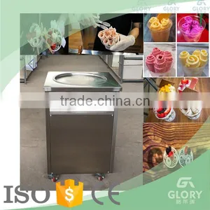 Panasonic Compressor Easy Cooling Thailand Fried Ice Cream Machine thumbnail-2