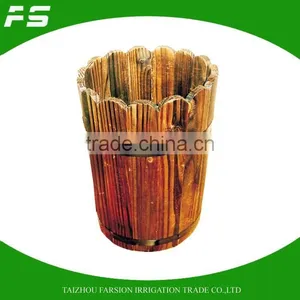 New Design Garden Wood Curve Flower Pots Garden Planting Pot thumbnail-1