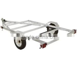 Large Fishing Kayak Hunting Motorcycle Aluminum Utility Trailer Kit 4 ft x 8 ft thumbnail-2