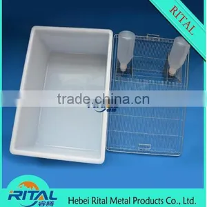 2015 Hot Sell Mice Breeding Cage With Stainless Steel Shelf Rack and pp Tub thumbnail-3