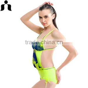 2017 Sexy Hot Exotic Women One -piece Swim Wear thumbnail-2