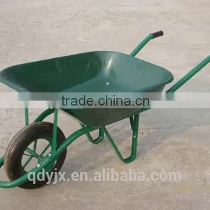Front Braces Industrial Heavy Duty Wheelbarrow With Steel Tray thumbnail-1