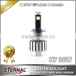 60W/pr Universal Size LED Headlight Bulb Replacement H1 H3 H4 H7 H11 H13 9005 9006 880 D2S Car Automotive Led Headlight Bulb Kit thumbnail-5