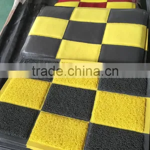 2016 HOT!!! 12mm Colorful Pvc Coil Door Mat PVC Combined Door Mat thumbnail-5