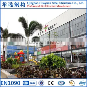 Prefabricated Steel Structure Commercial Shopping Mall Design thumbnail-6