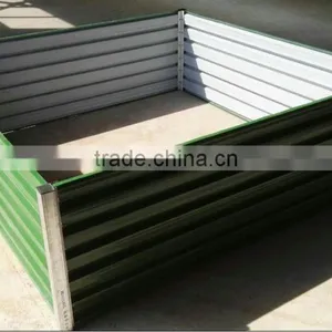 GALVANIZED STEEL RAISED GARDEN BED 65L*65W*30H cm thumbnail-3