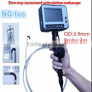 2ways Articulating 3.9m Industrial Flexible Visual Endoscope thumbnail-2