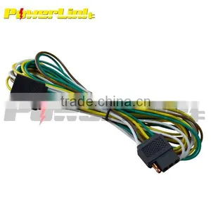 H50117 4 Way 20ft Flat Wire Harness 5 Wire,including One 30inch Ground Wire thumbnail-1