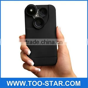 2016 Newest 195 Degree Super Fisheye Lens With Magnetic Optical Camera Lens Mobile Phone Mini Lens thumbnail-1
