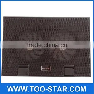 USB Mini Laptop Fan Cooler Cooling Pad Folding Coller Fan Black USB Notebook Cooling Fan thumbnail-1
