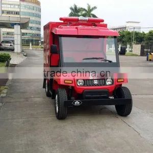 High Quality 4 Wheel New Electric Fire Fighting Utility Mini Cars CE Approved thumbnail-1
