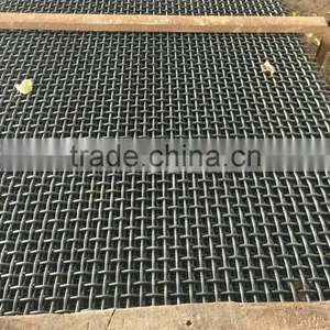990mm Wide Stainless Steel 304 Crimped Wire Mesh Vibrating Screen Mesh Net thumbnail-1