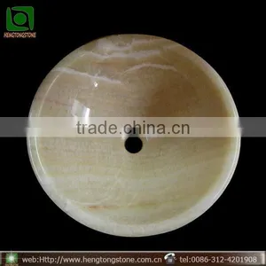 Round Natural Marble Sink Design thumbnail-1