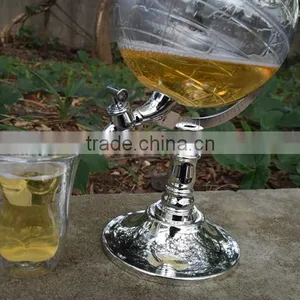 Factory Price Pour Wine Device of Tellurion Shape, Globe Pouring Appararus Wine Rack Water Dispenser Beverage Machine thumbnail-5
