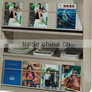 Modern Public Office Bookshelf,Periodical Rack,periodical Shelf,steel Magazine Rack thumbnail-1