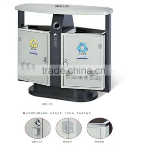 Outdoor Trash Bin for Hotel Garden Park Hospital Airport School thumbnail-2