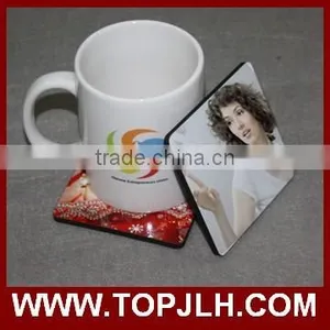 Topjlh 2017 Hot Sublimation Blank Wood Coaster Holder thumbnail-2