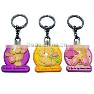 The Newest 3D Soft Pvc Key Chain thumbnail-1