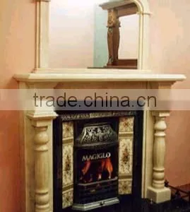 Stone Carving Fireplace thumbnail-1