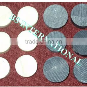 Buffalo Horn Bone Button Blanks thumbnail-1