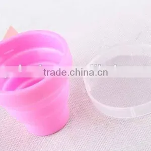 Four Leaf Clover Design Silicone Folding Cup thumbnail-6