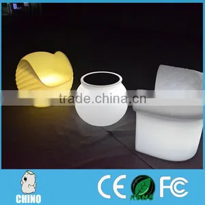 New Led Furniture Lovely Sweet Design Shell Chair thumbnail-3