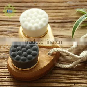Facial Cleansing Brush Wooden Handle thumbnail-1