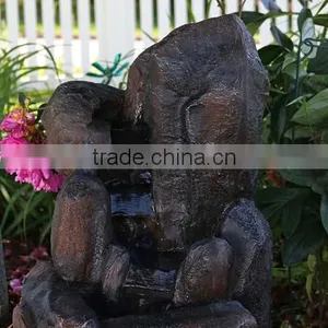 Rock Falls Outdoor Water Fountain thumbnail-2