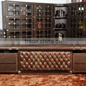 BISINI Furniture ,Hot Sale Office Table Executive Ceo Desk Office Desk ,Leather Office Desk, Office Furniture (BF08-0249) thumbnail-1