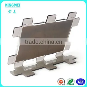 KM-VP11 Factory Wholesale Custom Shape Acrylic Photo Frame New Mosaic L Shape Tawny Frame thumbnail-4