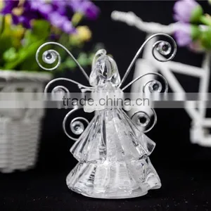 Dongguan Acrylic LED Christmas Angel With Iron Wings Decor thumbnail-2