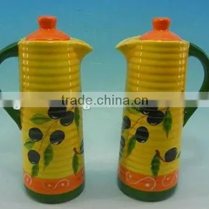 Beautiful Ceramic Vinegar/ Oil /sauce /bottle thumbnail-1