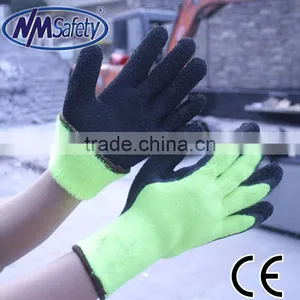 NMSAFETY 7 Gauge Heavy Thermal Latex Coated Winter Use Glove Industry Safety Glove thumbnail-1