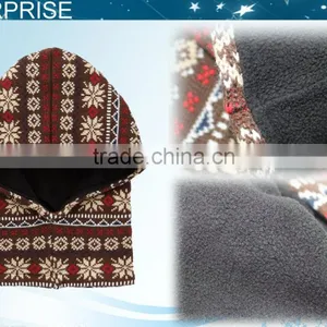 Crochet Neck Warmer With Hood thumbnail-4