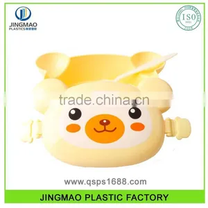 2017 Bear Design Customized LOGO Hotsale Plastic Lunch Box thumbnail-2