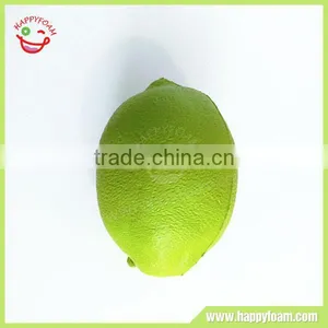 Green Lemon Shape Squishy Squeeze Fruit Food Slow Rising Stress Foam Toys thumbnail-1