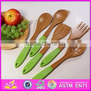 2016 New Products Wooden Kids Flatware,household Wooden Kids Flatware,cheap Wooden Kids Flatware W02B015 thumbnail-2