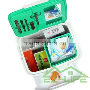 Hospital Medicine Plastic Pills Empty PP Portable Emergency Storage Box/kit/bag thumbnail-3