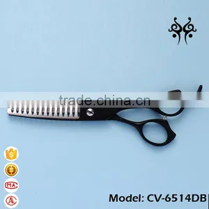 CV-6514DB 6.5inch 14teeth Ergonomic Handle Grooming Pet Thinning Scissors thumbnail-1