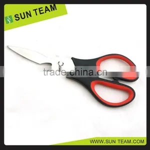 SK031A Red and Black Color 8-1/4" Different Types of Kitchen Detachable Scissors thumbnail-4