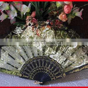 Spanish Plastic Hand Folding Fan thumbnail-3