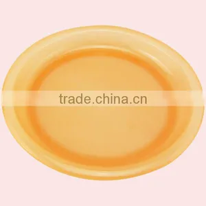 Colorful Round Travel Plastic Dish Set thumbnail-4